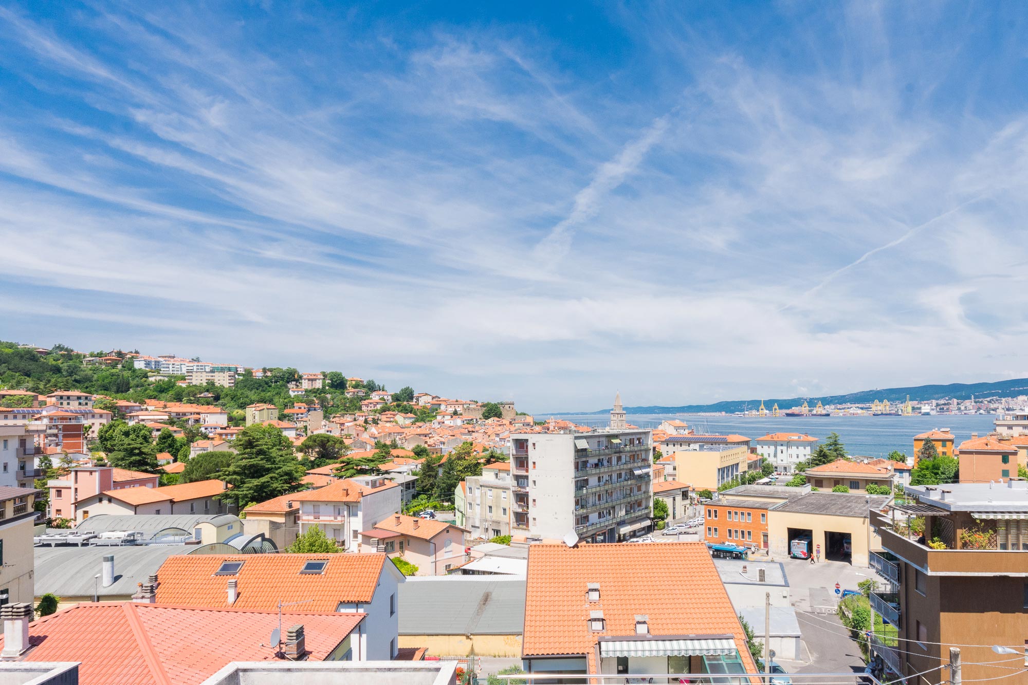 attico muggia vista golfo